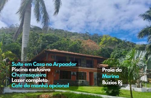 Arpoador House | Suíte2 Pousada Arpoador a pé da Praia Búzios