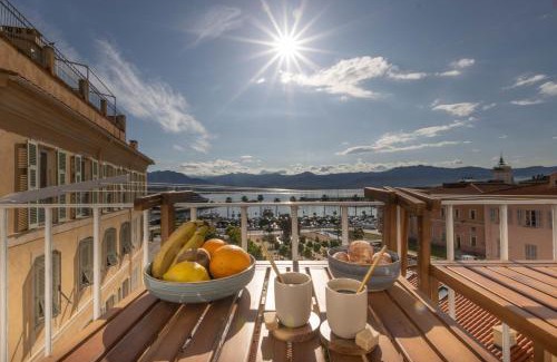 Ajaccio Apartment | Sublime, hyper-centre d'Ajaccio, avec Spa, Sauna, Vue mer & Plage à 3min