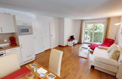Bad Aibling Apartment | Suite 1 im EG, 2 Zi-Apartment mit Terrasse