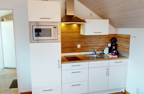 Bad Aibling House | Suite 5+6/entire top floor with 3.5 rooms and 2 balconies.