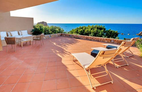 Costa Paradiso Villa | Suite Cristallo with sea view