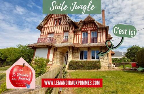 Orbec Apartment | SUITE JUNGLE - JARDIN, NETFLIX et PARKING - Le Manoir aux Pommes
