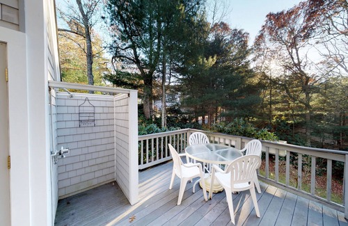 Summersea House | Summer home with expansive deck & wonderful location for beachgoers