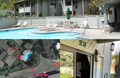 Warm Springs Condo | Sun Valley Greyhawk Condo - Base of Warm Springs Lodge/Chairlift Ketchum