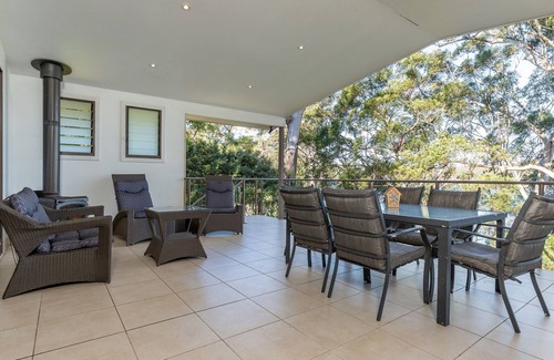 Smiths Lake House | Sunset at Sandbar - Pacific Palms Holidays