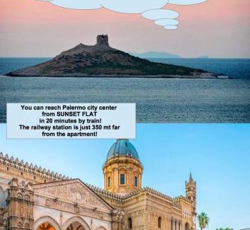 Isola delle Femmine Apartment | Sunset Flat