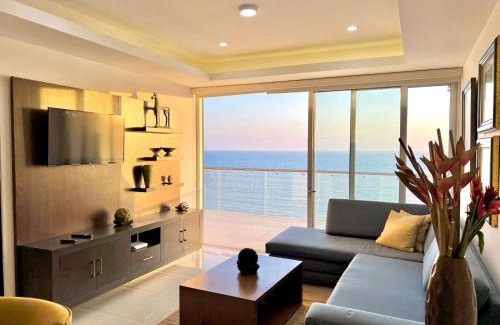Mazatlan Apartment | Sunset View Malecón 1402 Vista panoramica al mar