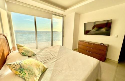 Mazatlan Apartment | Sunset View Malecón 1402 Vista panoramica al mar