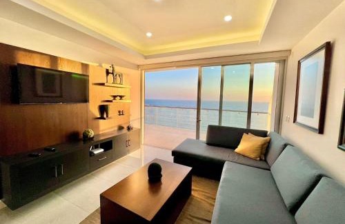 Mazatlan Apartment | Sunset View Malecón 1402 Vista panoramica al mar