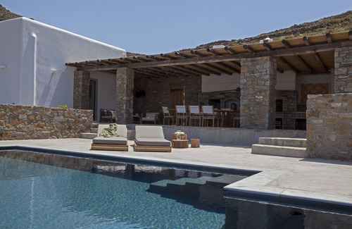 Ftelia Villa | Super Luxury Mykonos Villa | Stunning Seaviews | 6 Bed | Villa Cybele | Ftelia