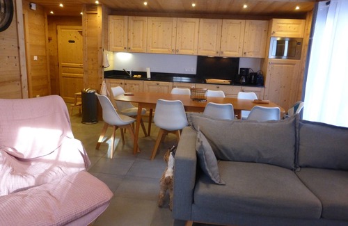 Mont-de-Lans Apartment | Superb apartment with garden overlooking slope 2 bedrooms and a mountain corner