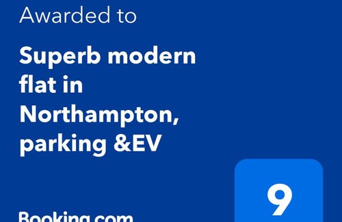 Northampton Apartment | Superb modern flat in Northampton, parking &EV