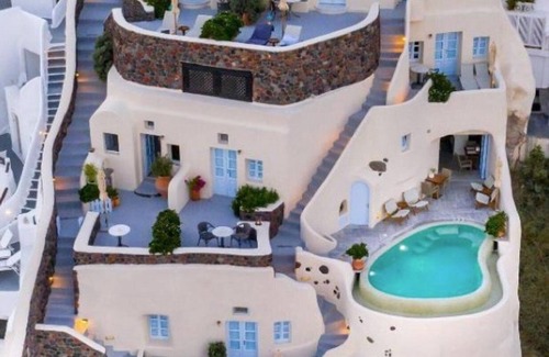 Oia Villa | Superb Santorini Cliff Villa | Villa Apolo | Breathtaking Sea Views | Spacious.
