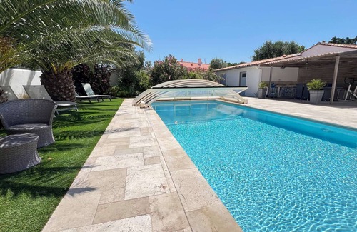 Rivedoux-Plage House | Superb villa with heated pool near the beach