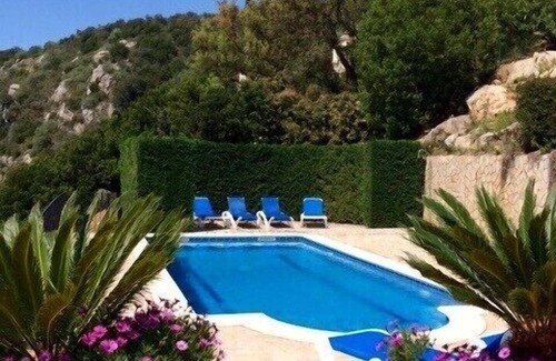 Calonge Villa | Superb Villa with Private Heated Pool + Stunning Sea and Mountain Views.