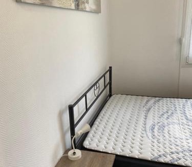 Vandoeuvre-les-Nancy House | Superbe chambre parentale avec sa propre salle de bains avec douche et wc privés, cuisine et Wifi