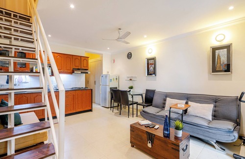 Arpora Apartment | Susegad Suites Goa - 1BHK Duplex Apartment, 2 Baths, WiFi Pool Riviera Hermitage