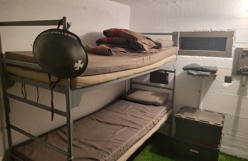 Sankt Margrethen House | Swiss Army Camping Night