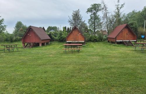 Goniadz Other | SZAŁASY drewniane nad rzeką BIEBRZA