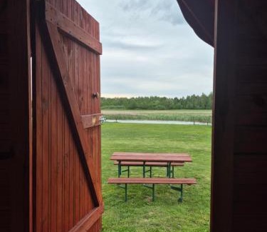 Goniadz Other | SZAŁASY drewniane nad rzeką BIEBRZA