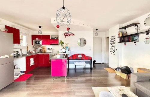 Croix-d'Argent Apartment | T3 Lumineux et convivial, Parking Privé