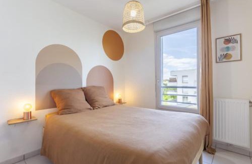 Rangueil-Sauzelong-Pech David-Pouvourville Apartment | T3 Universités & Hospitals - Havre de paix près Toulouse - parking - terrasse