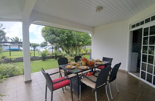 Afaahiti Ski Chalet | TAHITI - Motu Nono Beach View