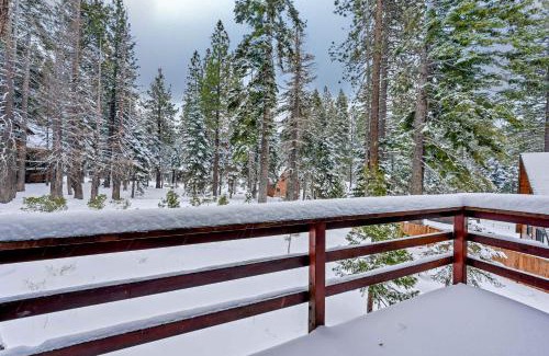 Talmont House | Tahoe City Vacation Rental with Fireplace and Deck