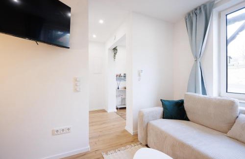 Helminghausen Apartment | Talidyll am Diemelsee an der Talsperre- 4 Betten 1 Schlafsofa bis zu 5 Gästen - 2 Autominuten bis zum Badestrand - nähe Willingen - Marsberg - Brilon - Privater Eingang