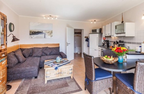 Kronsgaard Apartment | Terrassen-Fewo "Heimathaven" direkt am Ostseestrand