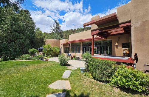 Taos House | The 5 Star Compound is a Beautiful Secluded Property in Taos NM