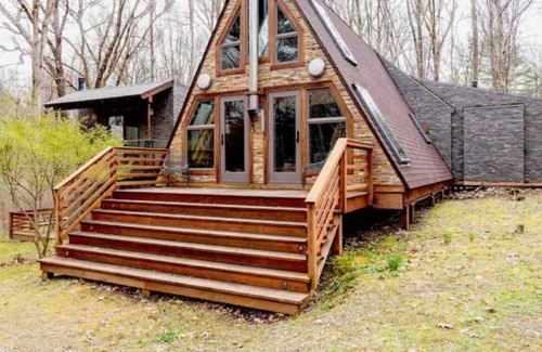 Ancram House | The Ancram A - Luxury Mid-Century Modern Cabin