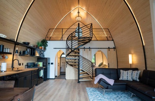 Homer Cabin | The Arc Cabin+Nordic Spa w/Sauna, Hot Tub & Cold Plunge