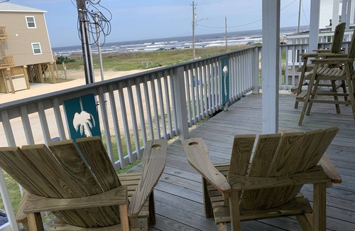 Surfside Beach House | The Beach and Surf is Just Steps Away.