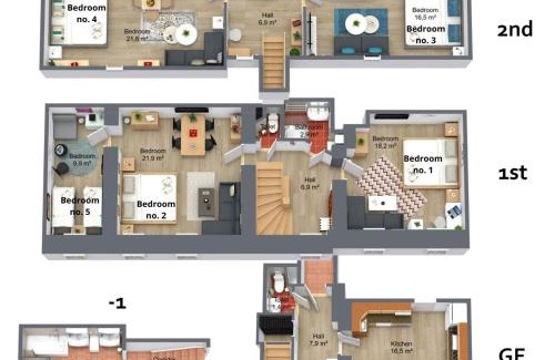 Mala Strana Apartment | The Bookhouse, 5-bedroom residence by Prague Castle