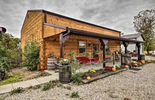 Florence House | The Bovard Lodge Rustic Cabin Near Ohio River!