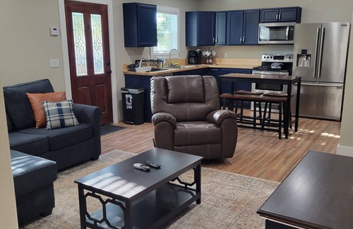 Decatur Cabin | The Bunkhouse at Woodland Escape. Paradise meets countryside with pool & hot tub