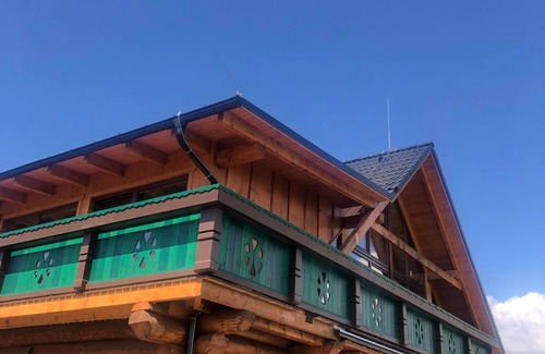 Zavazna Poruba Ski Chalet | The completely newly built Log cabin with an exceptional view the High Tatras