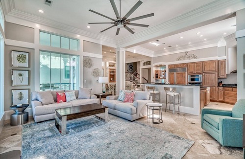 Miramar Beach House | THE FRONT ROW: Gorgeous Gulf Front Home with New Pool & Spa, Elevator and Amazing Views!
