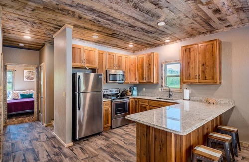 Jasper Cabin | The Highwater Cabin! Right on the banks of the Little Buffalo River!