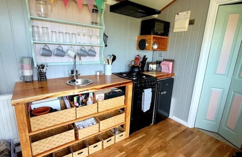 Coleford Cabin | The Hut on the Hill - hottub, heating & stable.