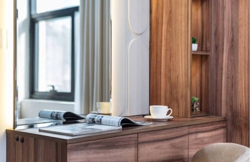 Falaj al Moalla Apartment | The Living