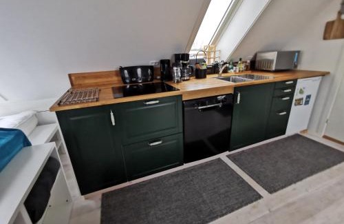Arnager House | The 'Loft' Apartment- "Den Gule Svane" Guest House - near Rønne & Beach