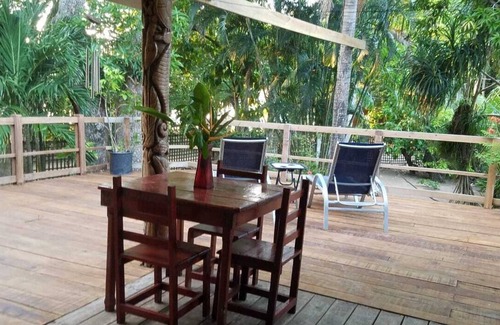 Sandy Bay House | The Mango House 2+2 Tree House A/C 2 Large Decks STEPS 2 The BEACH