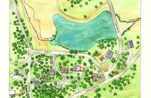 Custer House | The Monet Pond Views BHBungalows #1