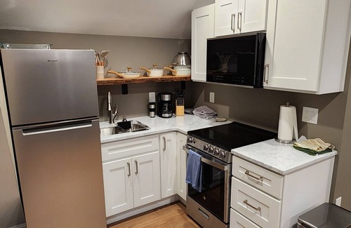 Titusville Apartment | "The Nest" is a unique hideaway in the woods with convenient access.