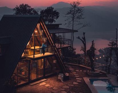 Pokhara Villa | The Pipal Tree, Mountain Villa in Pokhara with Private Pool