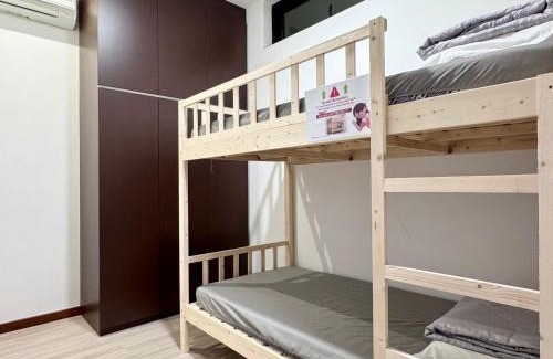 Taman Charming Apartment | The Podium-3R2B-Free 2 Parking-12 Pax