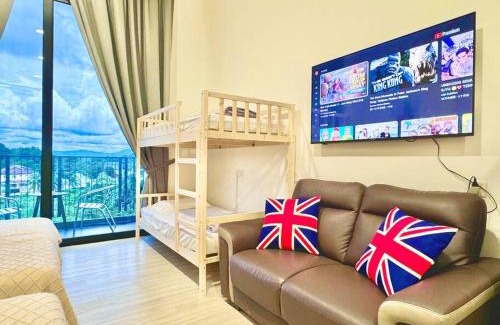 Taman Charming Apartment | The Podium-Studio-Free 1 Parking-6 Pax-D333B