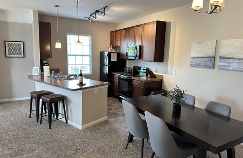 Westerville Apartment | The Pondview Perch | Fast WiFi | Washer/Dryer!